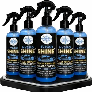 HydroShine Ceramic Spray – 5 Bottle Bundle for Ultimate Car Shine & Protection Against Pollen & UV Damage