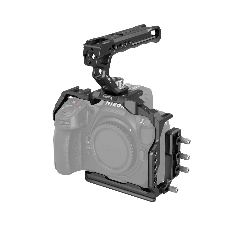 SmallRig Z 8 Camera Cage Kit for Nikon Z 8, with Top Handle and HDMI Cable Clamp, Anti-Twist Design and Aluminum Alloy Full Cage Kit for Bird Shooting, Sports Shooting, Commercial Filming - 3941