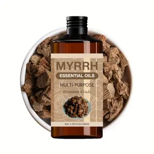 100ML Frankincense Aromatic Oil, Long-Lasting Scent, Home Use, Nail Hair Skin Care, Massage Diffuser Humidifier, Unisex, Meditation, Holiday Gift