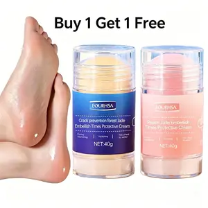 Buy 1 Get 1,Foot Care Cream,Anti Cracked Foot Cream,Moisturizing,Anti Crack,Softening and Nourishing Cream for Dry,Cracked Feet,Remove Dead Skin and Moisturize Dry Skin Nails Moisturizer Healing Foot footbalm fix moisturizer Moisture Hydrate