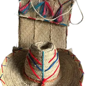 Haitian hat and bags(Chapo ak Makout)