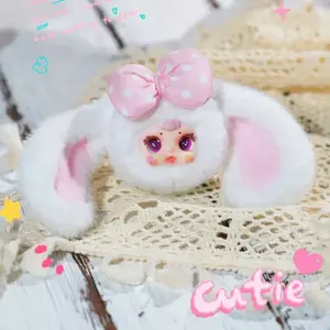 485. MM Milk Candy V2 Bunny Head Plush Pendant Series Blind Box
