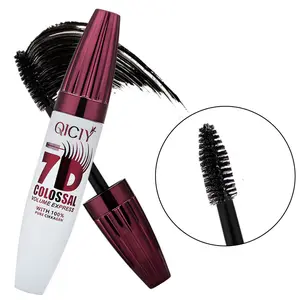 QICIY 7D Colossal Volume Express Mascara Long Voluminous Waterproof Makeup for Longer Lashes Eyelash Extension Effect Highquality Product 20Ml Cosmetic