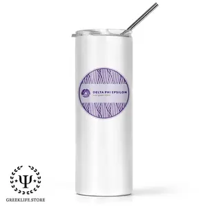 Delta Phi Epsilon Stainless Steel Skinny Tumbler 20 OZ