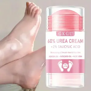 [Hydrating Urea Cream] 60% Urea & Salicylic Acid Hand & Foot Cream, Foot Care Cream - 40g Hydrating Moisturizer for Dry, Sensitive, Men & Women, Fragrance-Free Formula for Hands, Feet