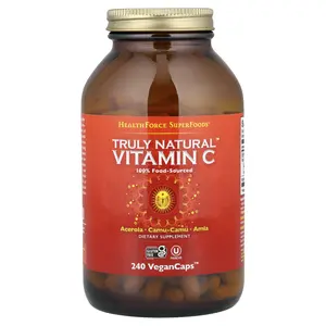 HealthForce Superfoods Truly Natural™ Vitamin C, 240 Vegan Caps