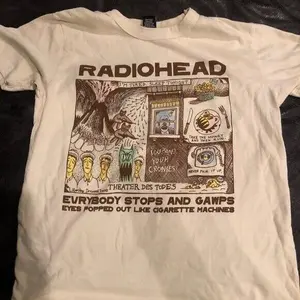 Radiohead Shirt, Radiohead Short Sleeve Cotton T-shirt Unisex S-3XL