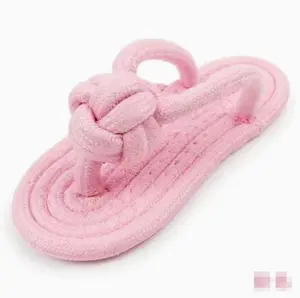 Durable Cotton Rope Slippers Dog Chew Toy