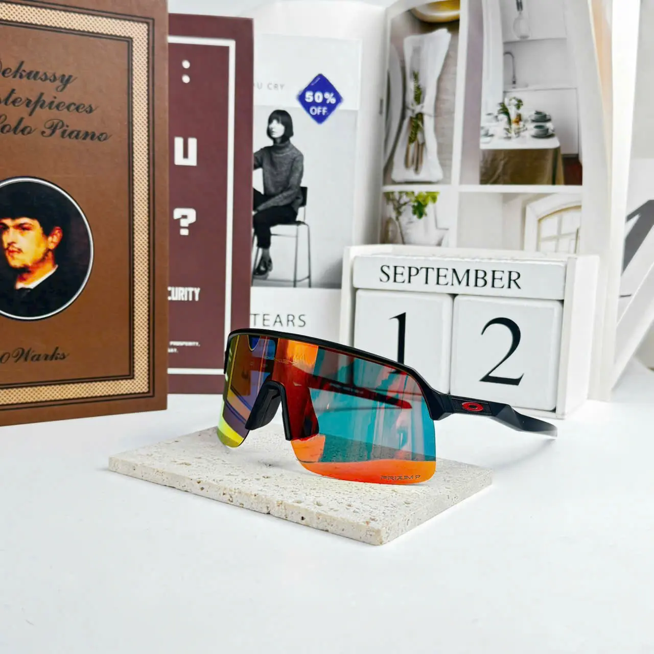 Oakley Sutro Lite Sunglasses | Matte Black - Prizm Road | Velonova