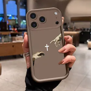 Phone Case - This Innovative TPU Phone Case Designed to Prevent Drops Features a Unique Cross Pattern And Is Compatible with The for iPhone 17 E Air Pro ProMax iPhone16 15 14 Plus 13 12 Mini 11 X XS XR