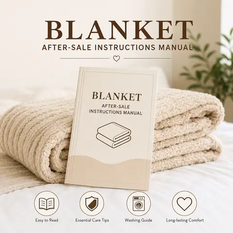 Flag and Blanket After-Sale Instructions Manual
