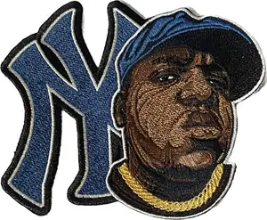 NY Patch Rapper Sports Team Iron On Patch High Quality
