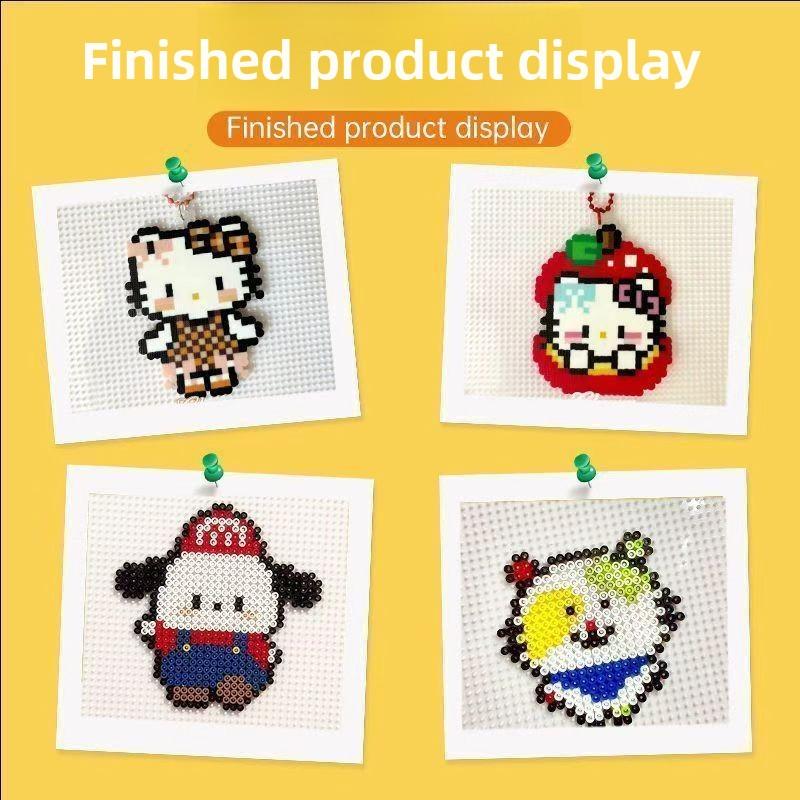 DIY bead craft kit for children, 3D bead supplementary beads, high-quality mard fusion beads