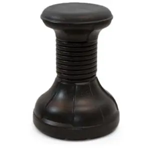 212 MAIN ENV00307 Black Granite Pool Stool, Sturdy Outdoor Pool Furniture, Adjustable Aquatic Fitness Equipment