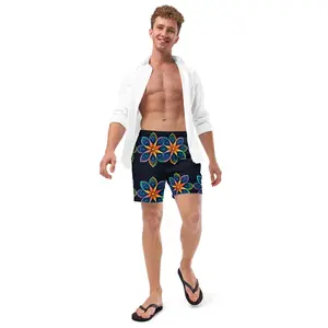 Flowers Swim Trunks | Floral Boardshorts for Men