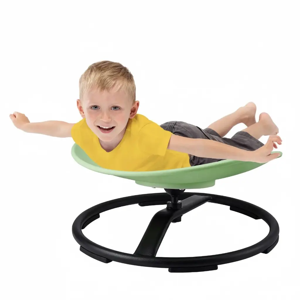 Kids Swivel Sensory Chair, 220 lb Capacity, Spinning Balance Chair for Toddlers