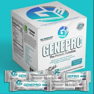 Genepro Gen3 Protein | Pack 15 Single Serving Stick | Low Calorie | Flavorless protein