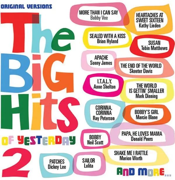 Various Artists - Big Hits of Yesterday 2  [COMPACT DISC - CD] Jewel Case Packaging