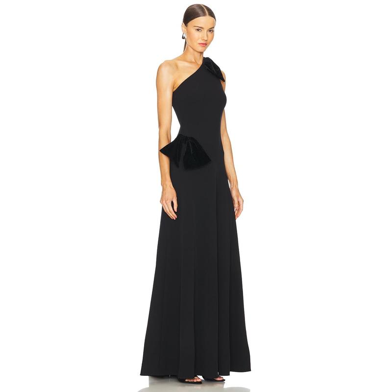 Lovers and Friends Coen Gown in Black