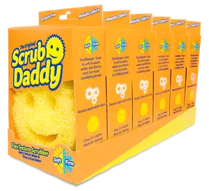 Scrub Daddy Original Scrubber and Sponge - 6 count