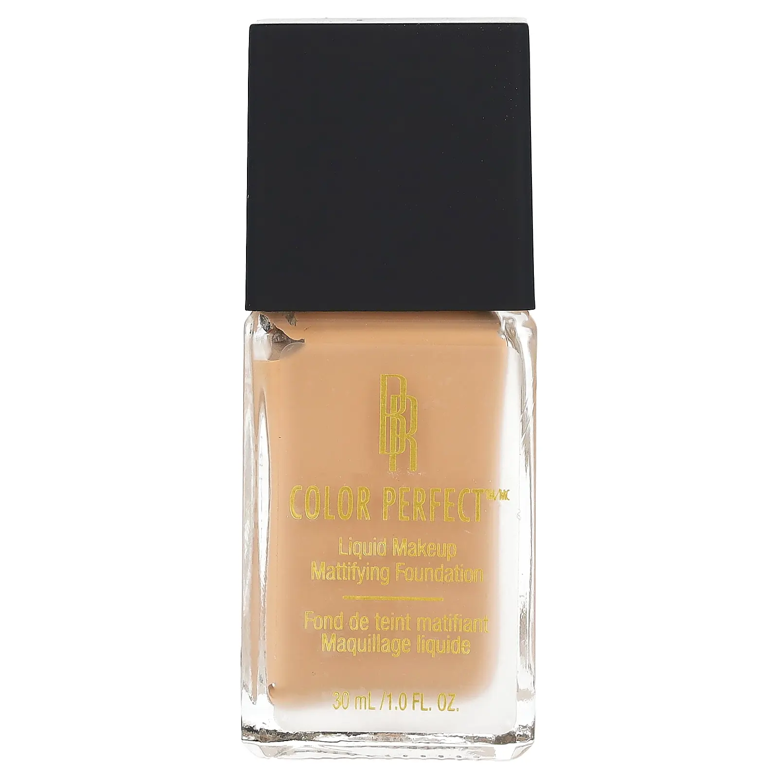 Black Radiance Color Perfect, Liquid Makeup Mattifying Foundation, 8411 Butter Scotch, 1 fl oz (30 ml)