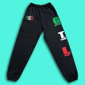 GTL Guidette Tapered Sweatpants Breathable Athletic Bottoms Athleisure Style Casual Comfy Sporty High Waist Drawstring