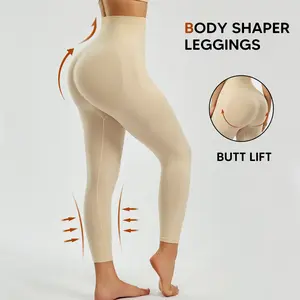 Seamless High Waisted Shapewear Leggings for Women - Tummy Control, Butt Lifter & Thigh Slimmer | Firm Compression Yoga Pants | Snatched Look Body Shaper Leggings,summervibes