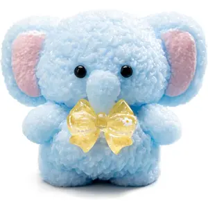 Handmade Taba Blue Elephant Squishy - Original Silicone Squishy Toys for Kids & Adults, Stress Relief Squeeze Toy, Party Favors & Goodie Bag Stuffers