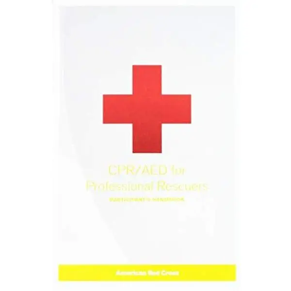 USED-CPR/ AED for Professional Rescuers Participant Handbook by American Red Cross (Paperback)
