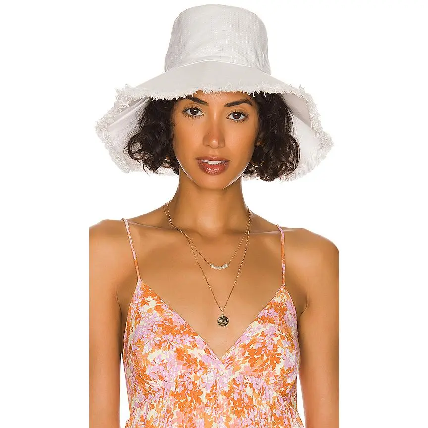 Hat Attack Packable Hat in Solid White