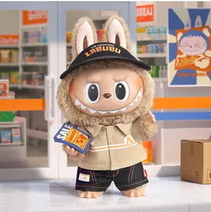 (Cat10072)The Naughty Cashier big labubu doll