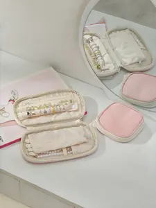 Women's Fashion Storage Bag Travel Large Capacity Jewelry Organizer Box, Earring Ring Holder, Jewellery Storage Pouch