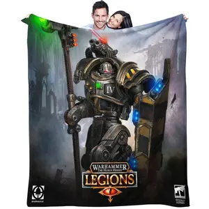Warhammer Series Plush Blanket, Soft Warm Lightweight Throw for Kids & Adults, Perfect Gift for Holidays Birthdays Daily Use