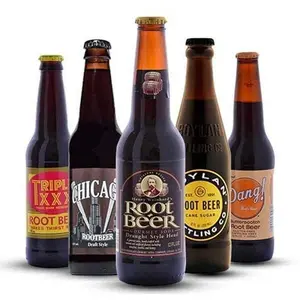 Beer Sampler Premium Root Beer Variety Mix Case Gourmet Sodas from Around the Country 12oz (12Pack)