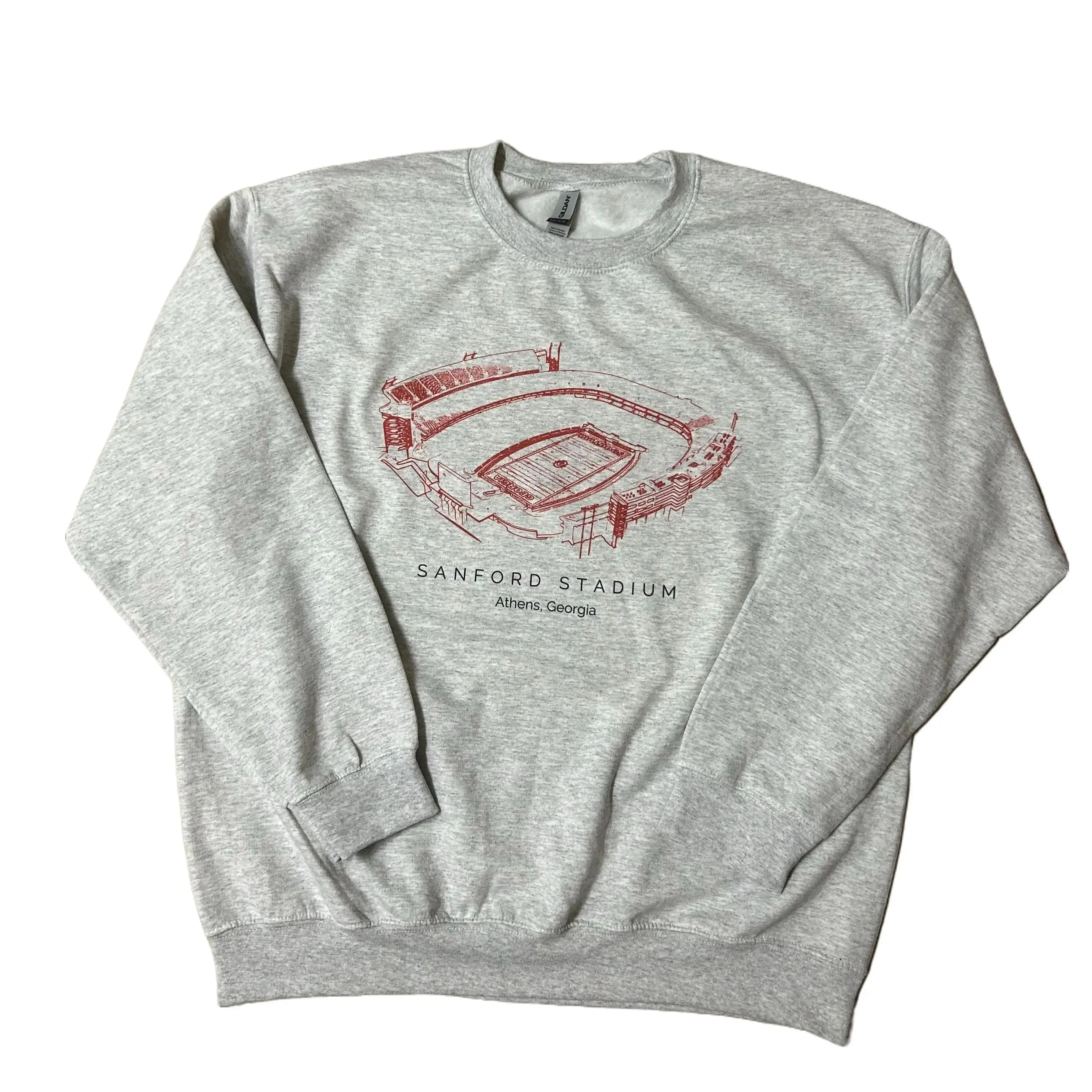 Stadium Sweatshirts on Ash Gray Stadium Sweatshirts on Ash Gray