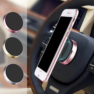 Yitape Industrial Magnetic Car Mount Holder, Strong Four-Magnet Array Stable Navigation, Self-Adhesive Base, One-Hand Operation, Universal Smartphone