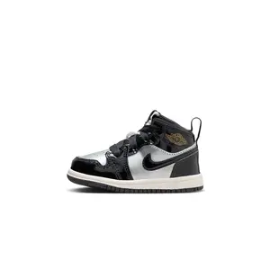 Jordan 1 Mid SE TD "Black Metallic Silver Sail Metallic Gold" FZ3939 001