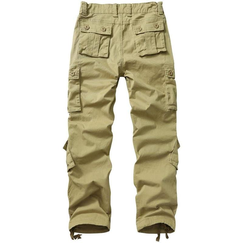 Womenswear Combat Cargo Pants with Adjustable Pockets