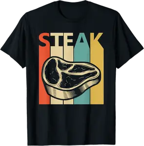 Beef Steak Food Costume T-Shirt - Doloresmart Shop 87B09RG2XQVS