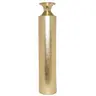 Decorative Gold Metal Tall Floor Vase - Elegant Design, Available in Three Sizes, Durable Metal, Perfect for Home Decor and Special Occasions