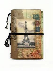 A6 notebook with 180 kraft paper pages, vintage style and premium PU leather cover. Detachable loose-leaf design with 2 storage pockets. Unisex, ideal as gifts, study planner, daily notes and travel diary. Multifunctional portable handbook, size7.3×5.1 in