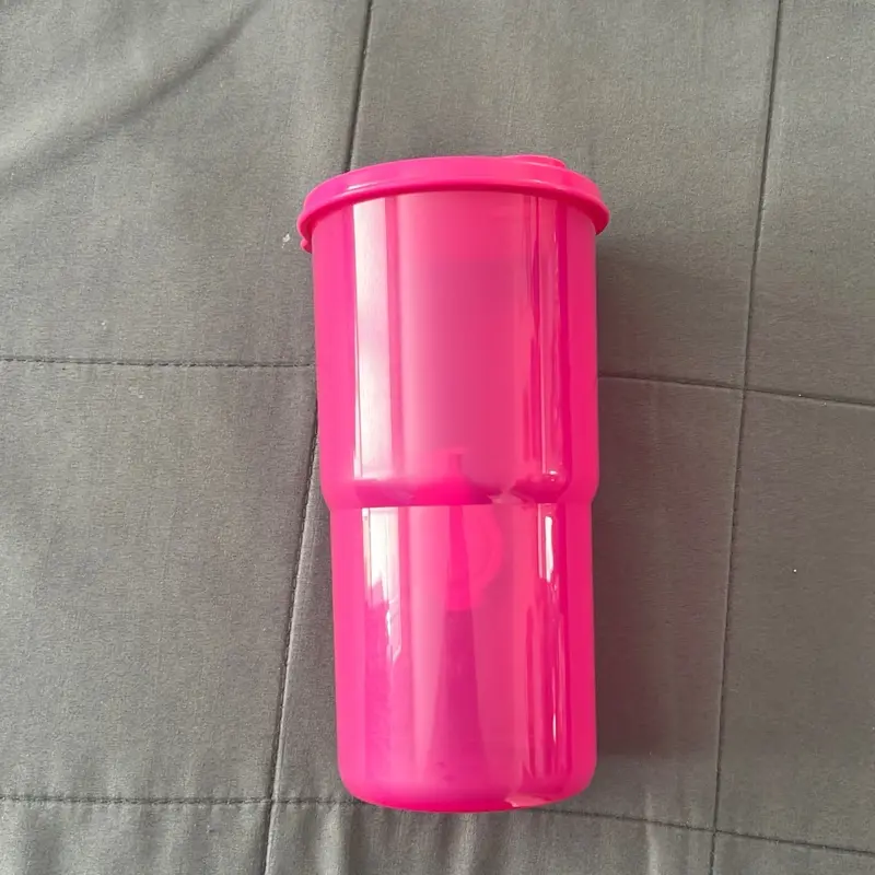 Pink Water cup
