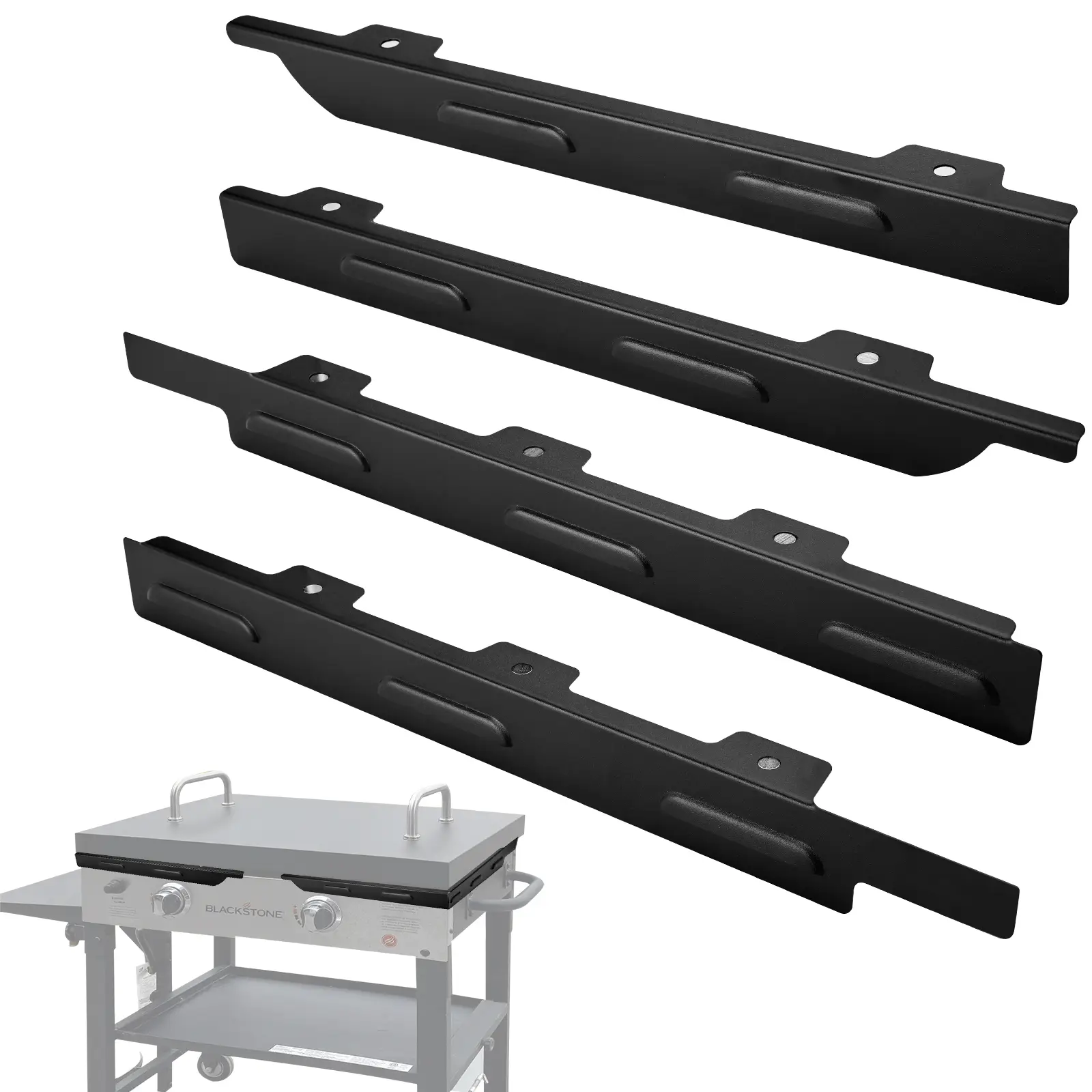 Blackstone Wind Guards for 36/28Inch Griddle - 4 Wind Guards, 2 Long & 2 Short, Lightweight Design, Corrosion Resistant, Easy to Install & Remove