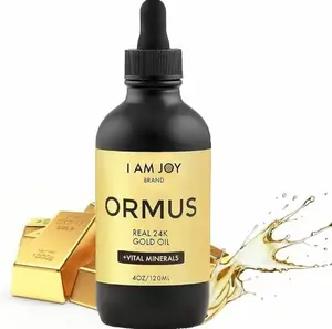 Ormus Brand Gold Oil 24K Pure Gold 4oz Helps Decalcify Pineal Gland Repair DNA Boost Manifestation Speed with Platinum & Iridium Minerals