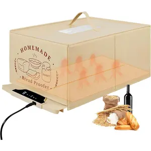 Bread Proofing Box with 85-200?F Temp Control & 12H Timer, Full-Surface  Heating  Sourdough Warming Mat for Sourdough, Baking, Yogurt, Kombucha, and Daily  Use(Medium)
