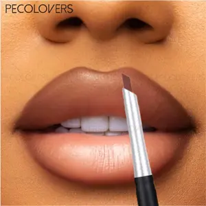 1pc Easy-Control Nude Lip Definer - 24H Smudge-Proof & Fade-Resistant Core, Silky Matte Finish, Ideal for Beginners & On-the-Go Touch-Up - Professional Longwear Lip Liner, Makeup Lipliner