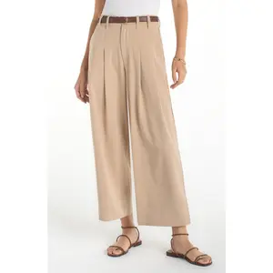 High Rise Pleated Crop Trouser (Liverpool)