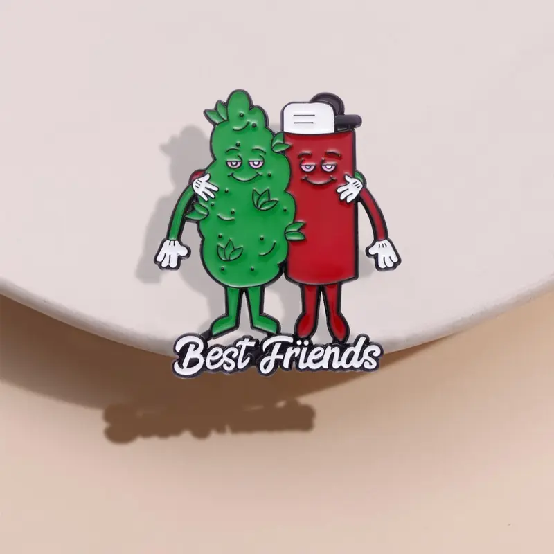 Cartoon Character Design Brooch, Cute Brooch Pin, Alloy Brooch Pin, Fashion Accessories for Women & Men, Trendy All-match & Exquisite Brooch for Birthday Gift, Friendship, Clip