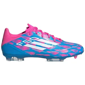 adidas F50 League Multi-Ground Solar Blue Cloud White Solar Pink (men) by StockX