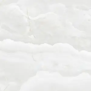 My Luxury Flooring MK GLOSSY Endmatch 05 White Porcelain Tiles - 24 x 48 Inch White Wood Look Seamless End Match Design - Glossy Finish Wall & Floor Use | 15.5 Sq-ft per box | Pallet of 10 Boxes (155 sq-ft)